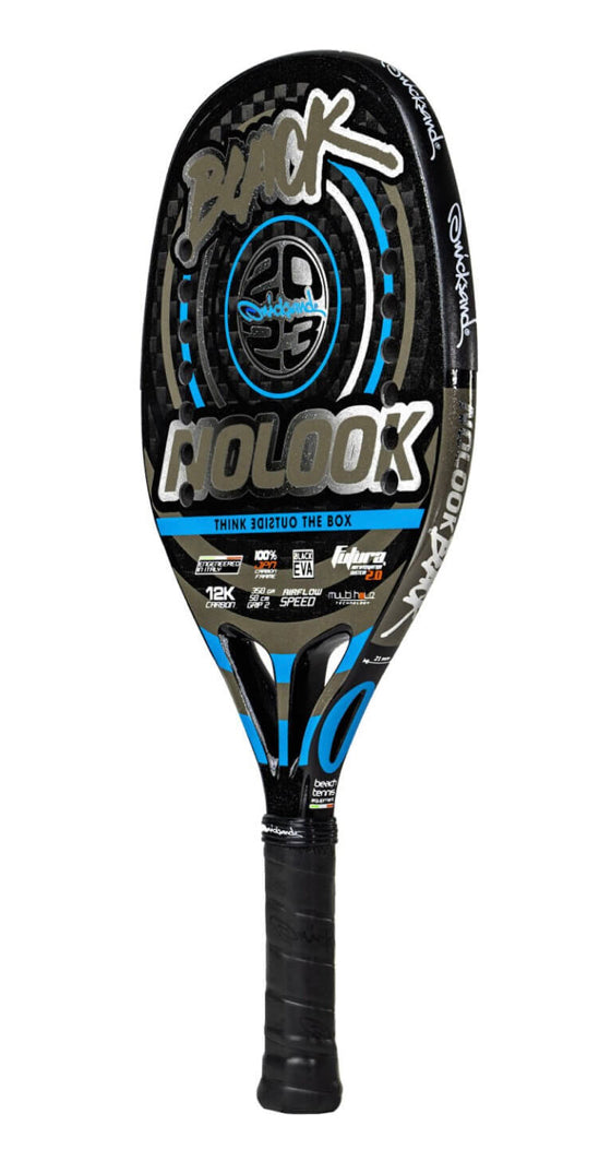 RACCHETTA BEACH TENNIS QUICKSAND - NO LOOK BLACK 2023