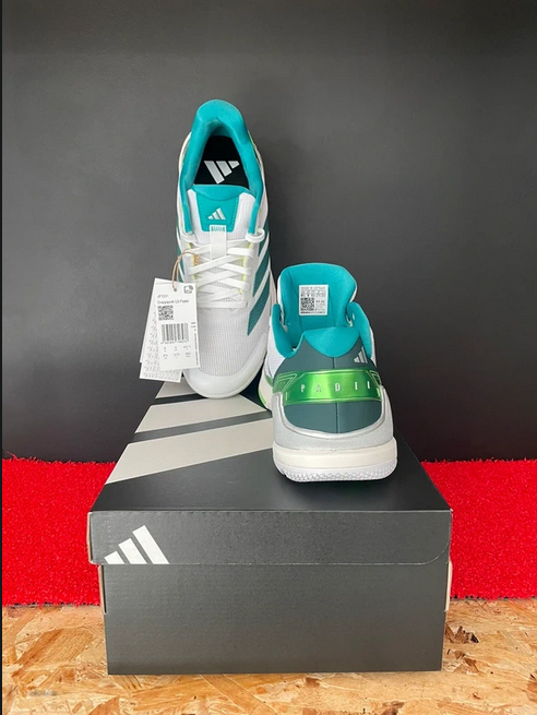 Scarpe da Padel Adidas Crazyquick LS WHITE/LIME