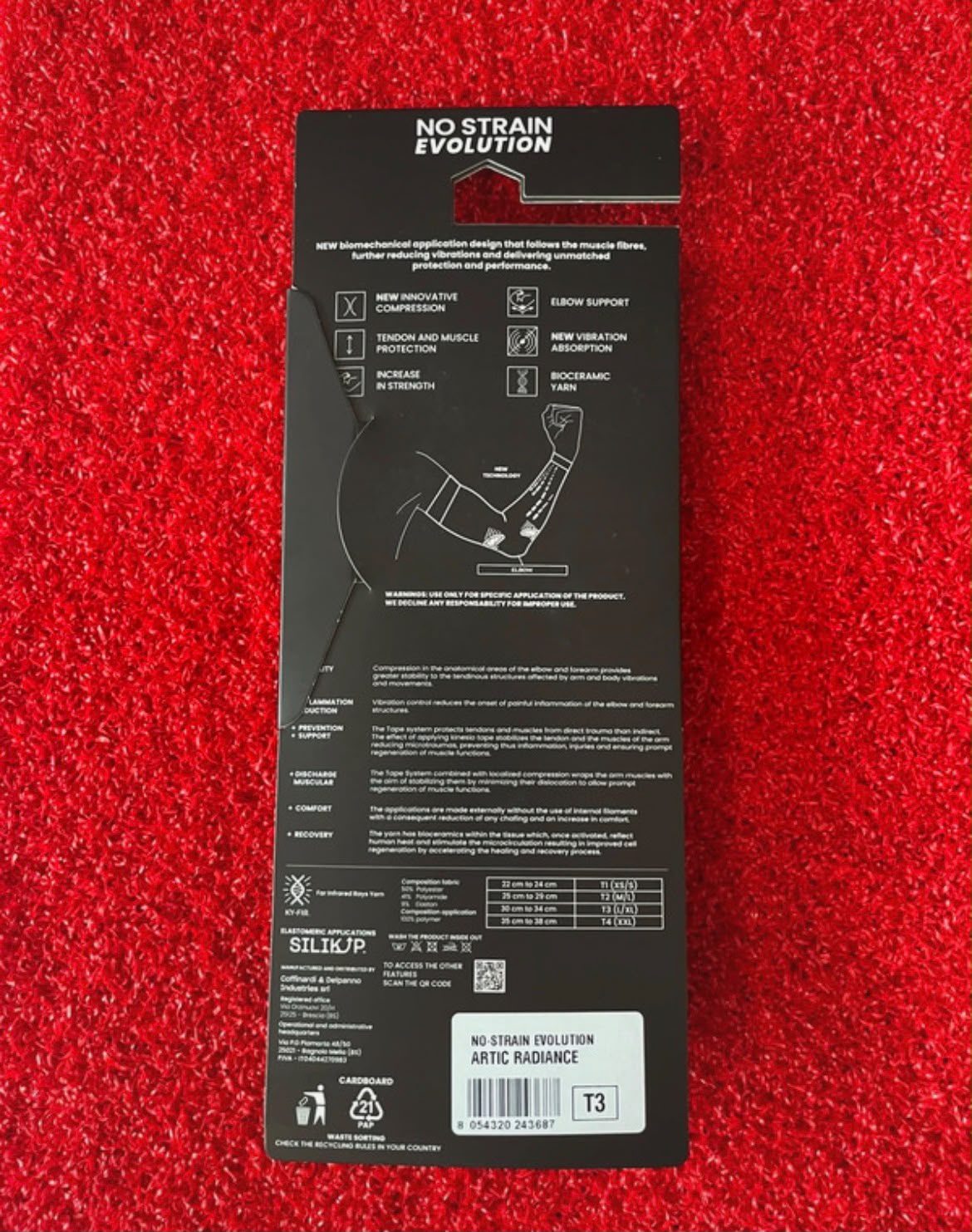 Manicotto Floky NO-STRAIN Evolution - ARTIC RADIANCE