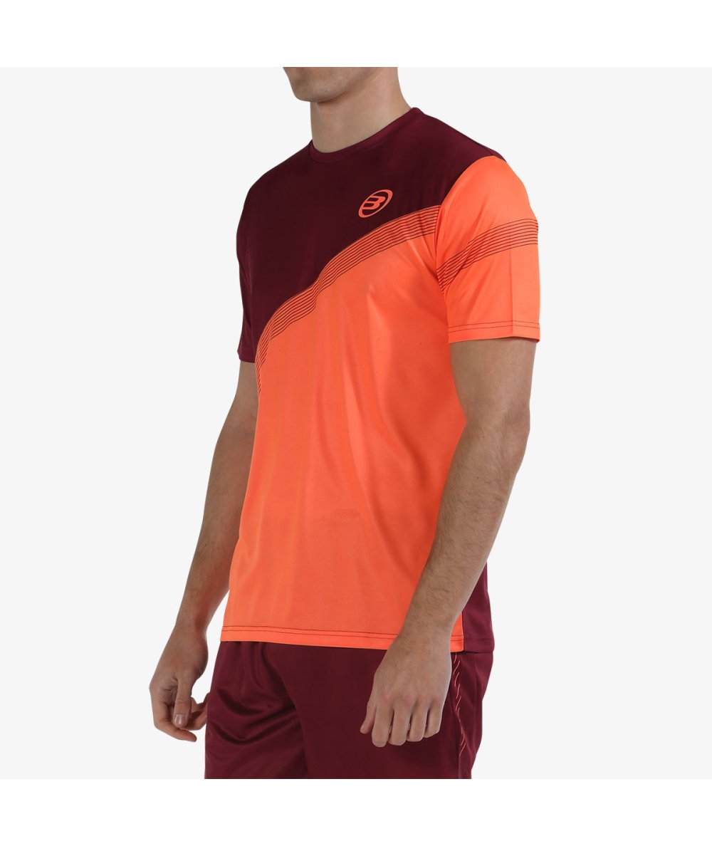 MAGLIETTA BULLPADEL COGUA CORALLO FLUORO