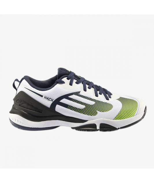 SCARPE BULLPADEL HACK HYBRID FLY BIANCO/BLU MARINE