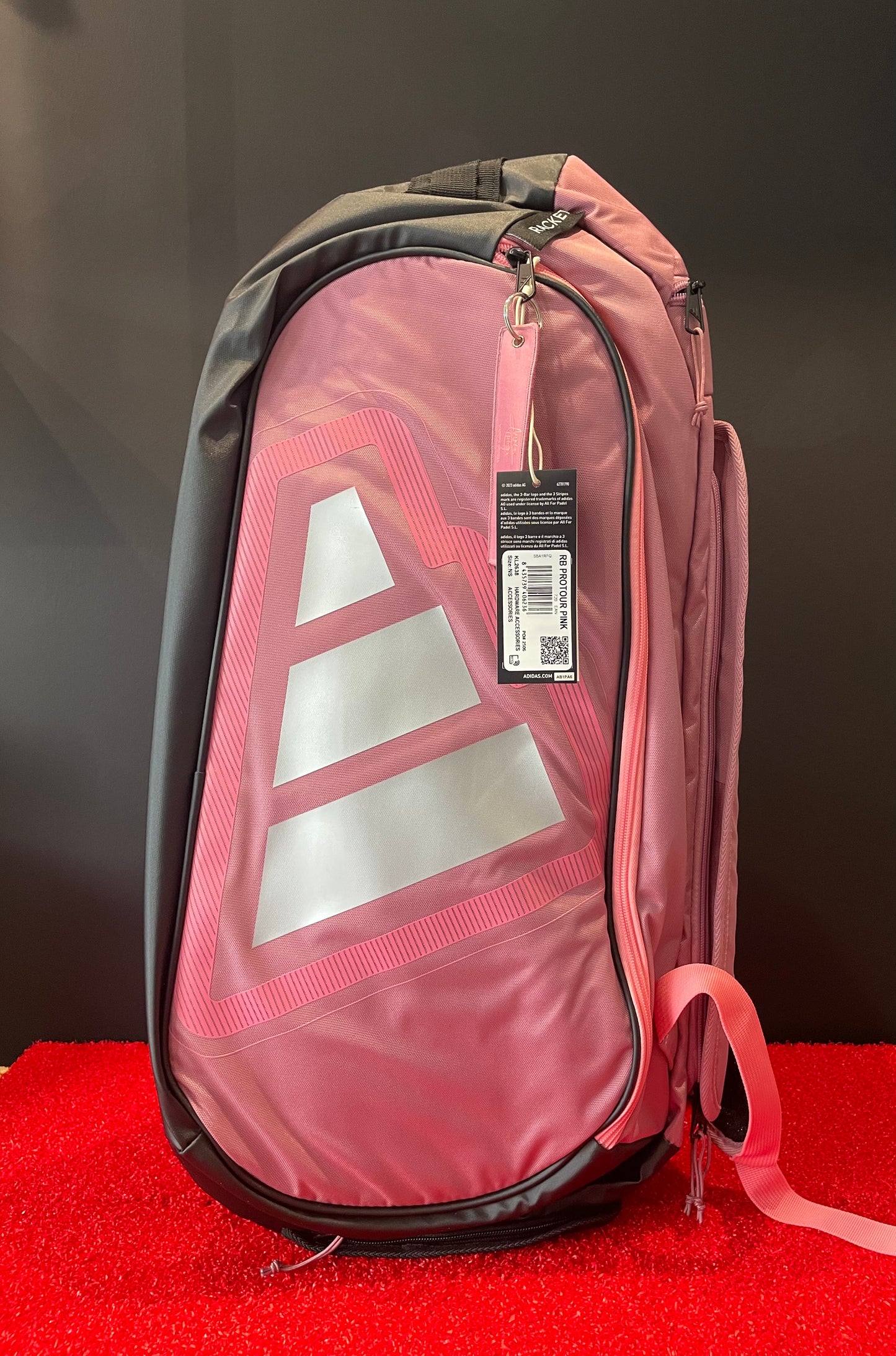 BORSONE ADIDAS PRO TOUR PINK/BLACK - MARTA ORTEGA 2026