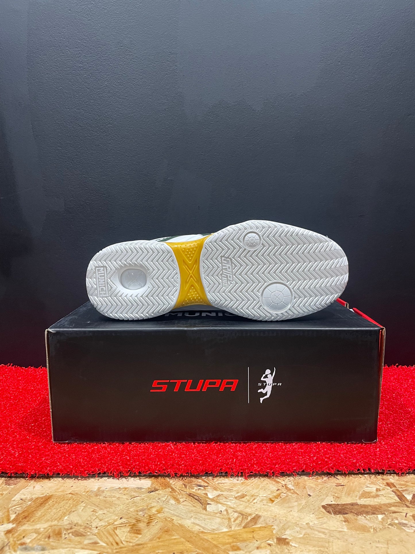 SCARPE MUNICH STUPA PADX 64 BIANCO/GIALLO