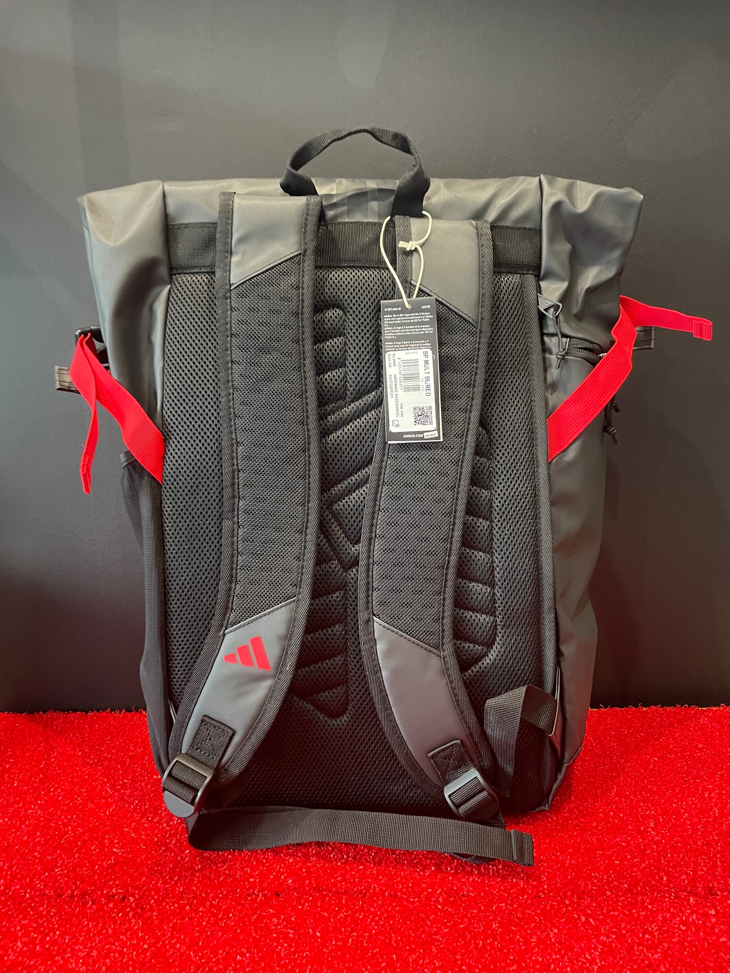 ZAINO ADIDAS MULTIGAME 2026 - NERO LOGO ROSSO