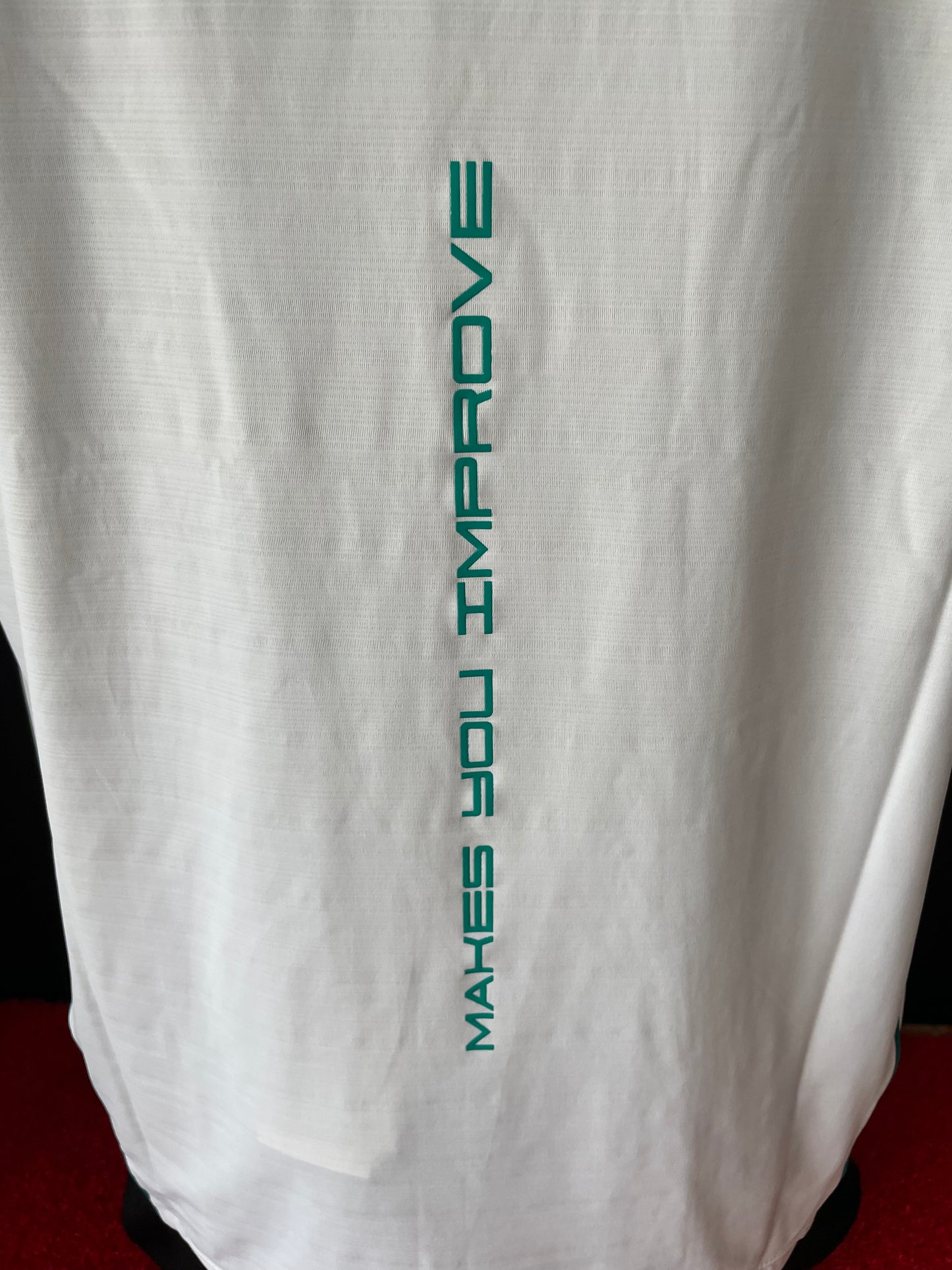 MAGLIETTA NOX PRO WHITE/IVY GREEN