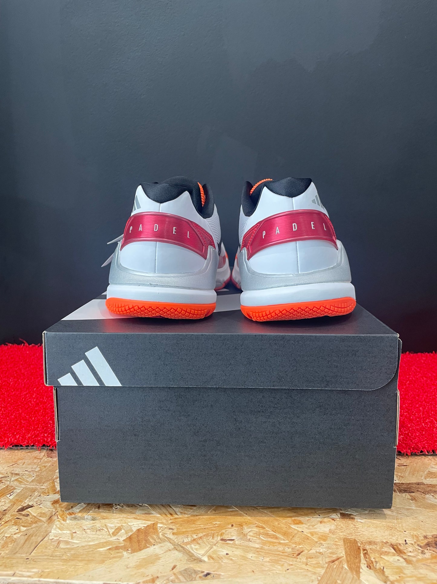 Scarpe da Padel Adidas Crazyquick LS BIANCO/ROSSO/ARANCIONE - 2026