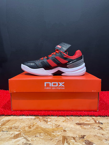 SCARPE NOX AT 10 NERO/ROSSO