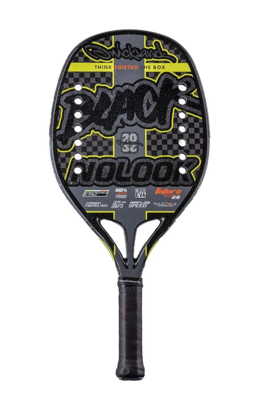 RACCHETTA BEACH TENNIS QUICKSAND -  NO LOOK BLACK 2022