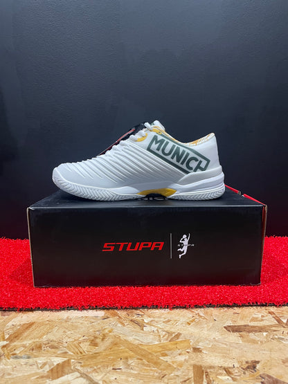 SCARPE MUNICH STUPA PADX 64 BIANCO/GIALLO