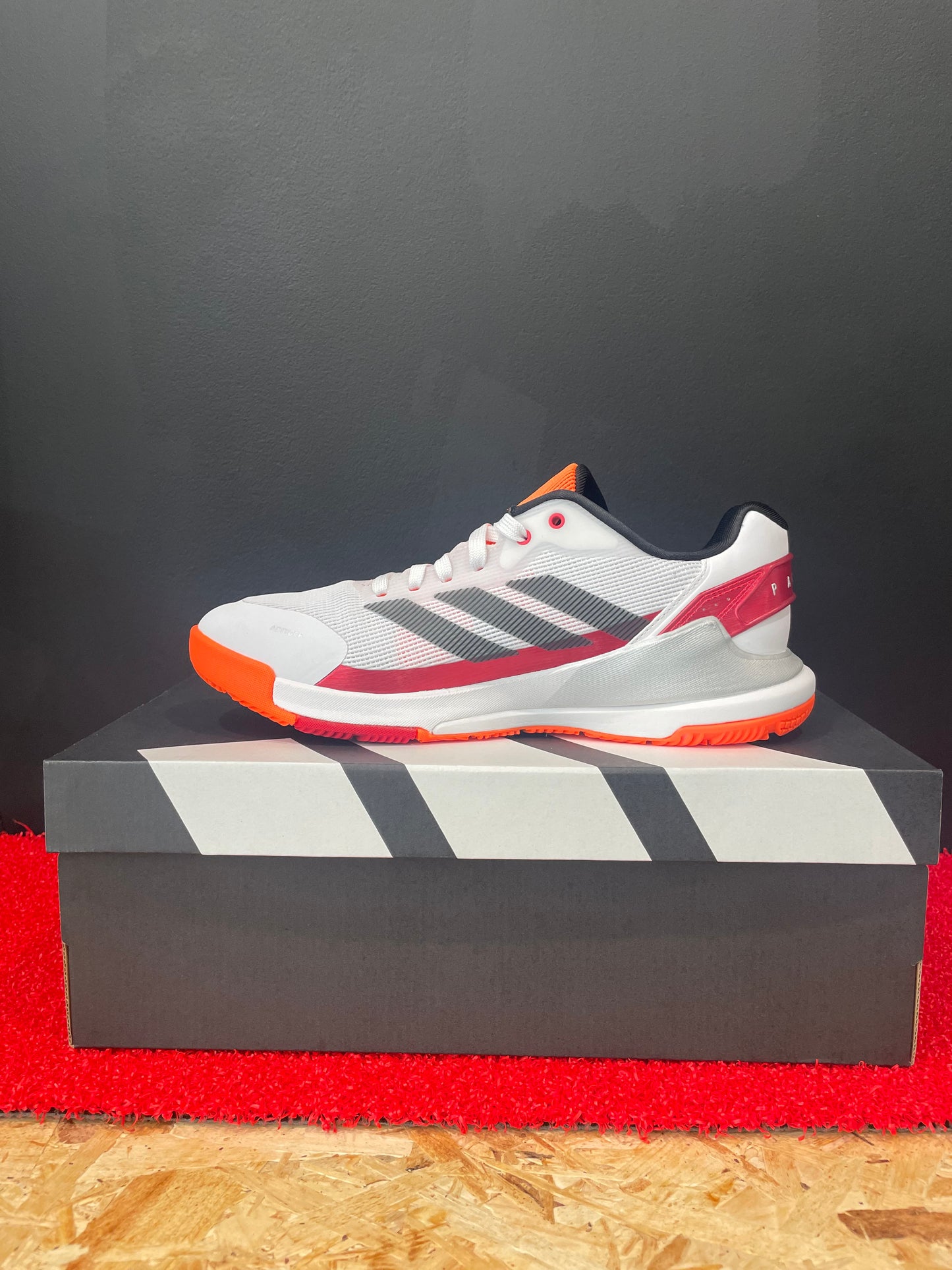 Scarpe da Padel Adidas Crazyquick LS BIANCO/ROSSO/ARANCIONE - 2026