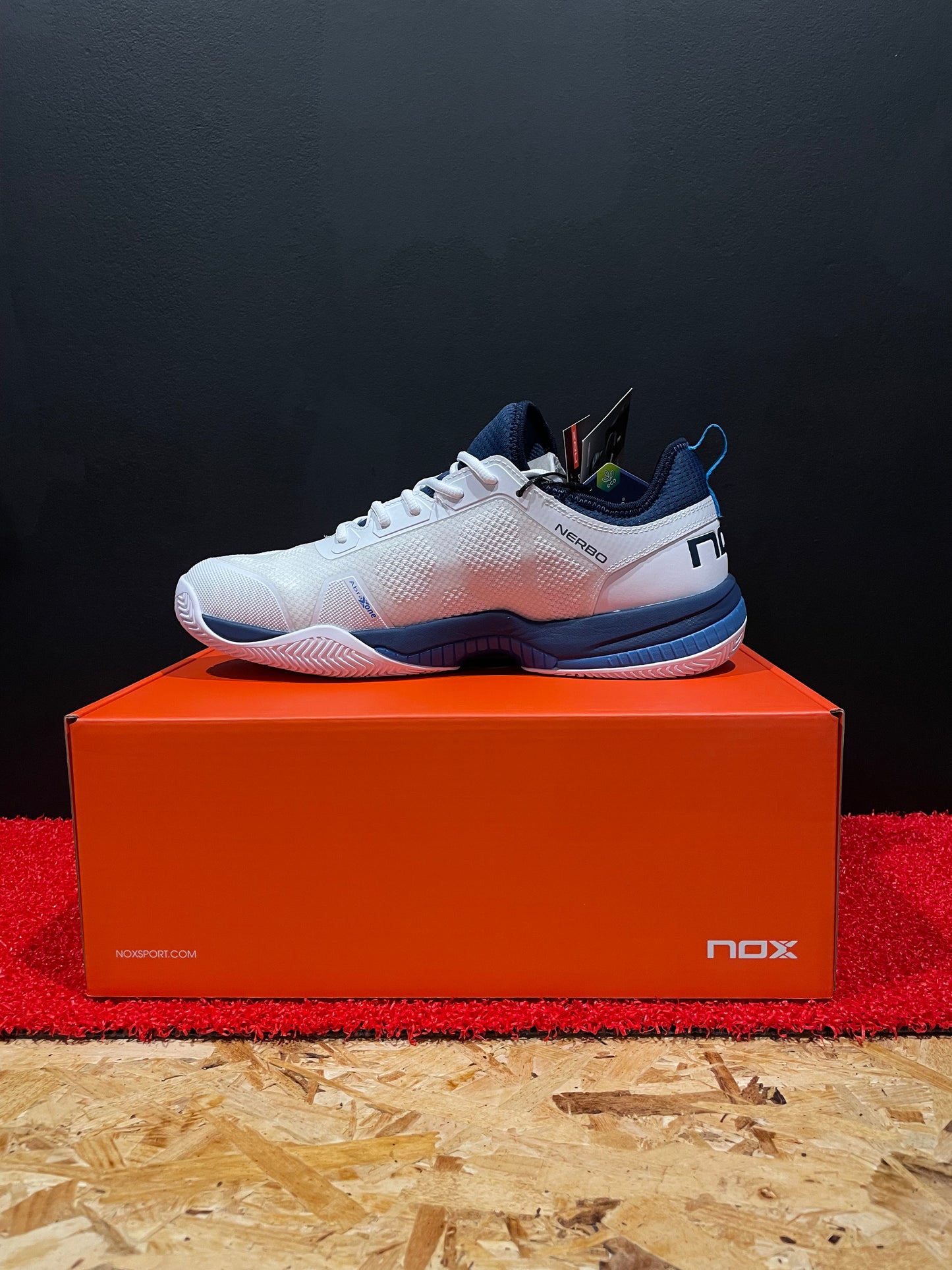 SCARPE NOX NERBO BIANCO BLU