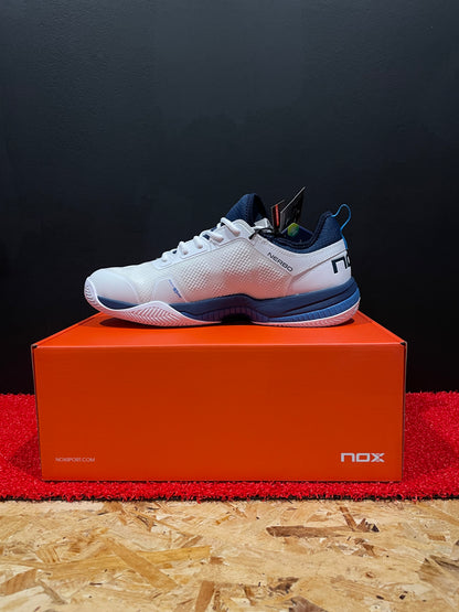 SCARPE NOX NERBO BIANCO BLU