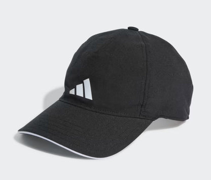 Cappello Adidas nero con logo bianco