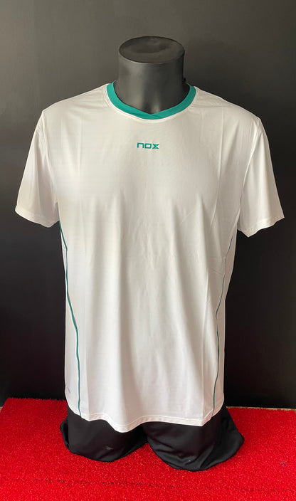 MAGLIETTA NOX PRO WHITE/IVY GREEN