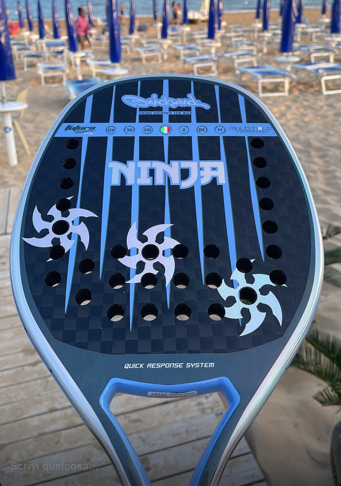 NINJA 2025 -  RACCHETTA BEACH TENNIS QUICKSAND