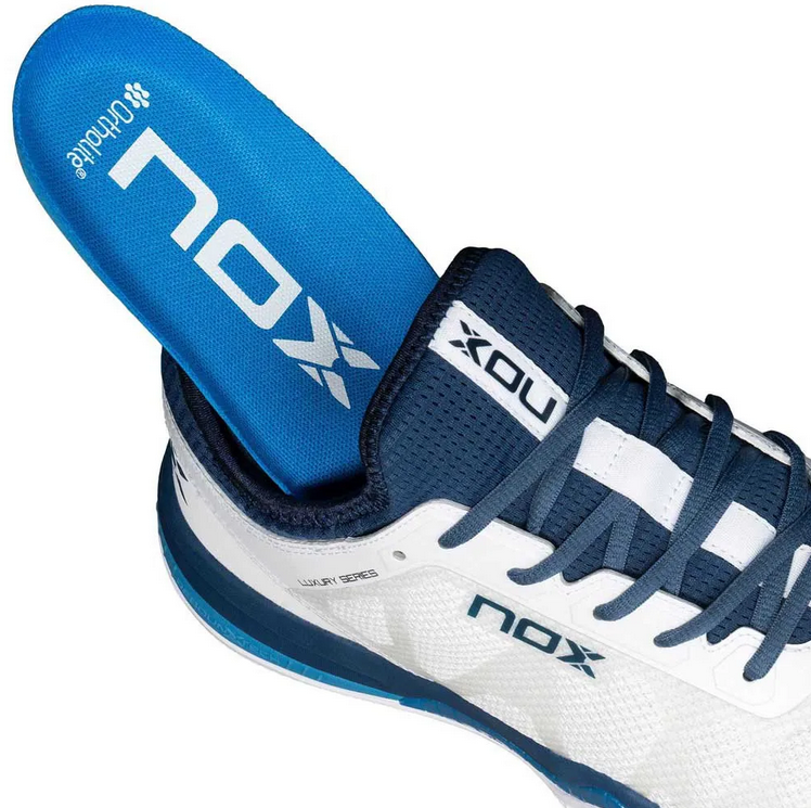 SCARPE NOX NERBO BIANCO BLU