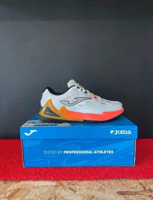 SCARPE JOMA OPEN MEN BIANCO/ARANCIONE