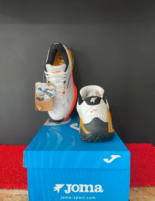 SCARPE JOMA OPEN MEN BIANCO/ARANCIONE
