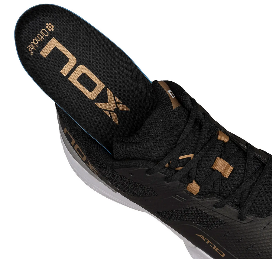 SCARPE NOX AT 10 NERO/ORO