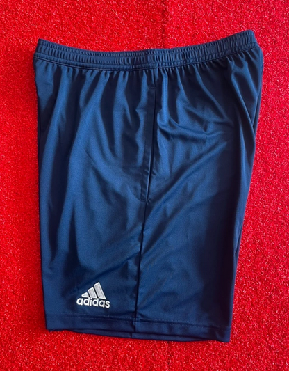 PANTALONCINI ADIDAS BLU LOGO BIANCO