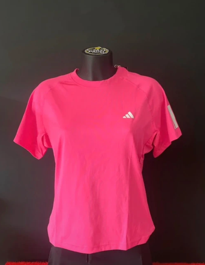 Maglietta Club Tee Adidas pink - 3-stripes
