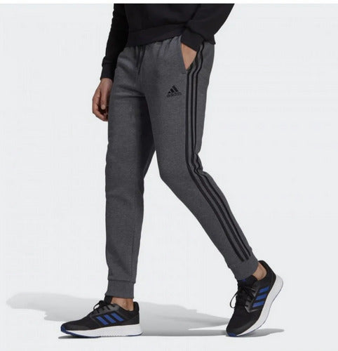 PANTALONE SPORTIVO ADIDAS GRIGIO/NERO