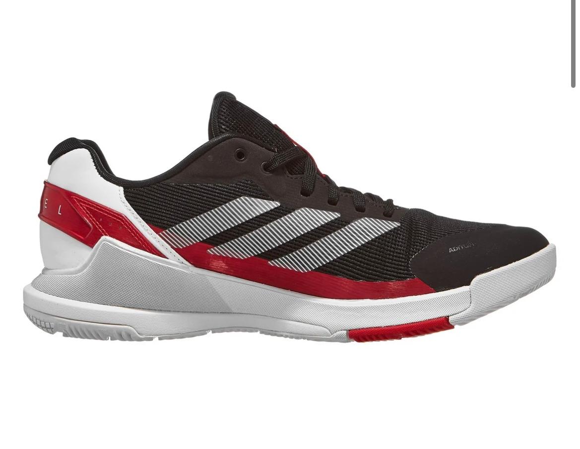 Scarpe da Padel Adidas Crazyquick LS Nero/Silver/Rosso Uomo
