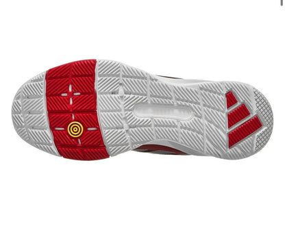 Scarpe da Padel Adidas Crazyquick LS Nero/Silver/Rosso Uomo