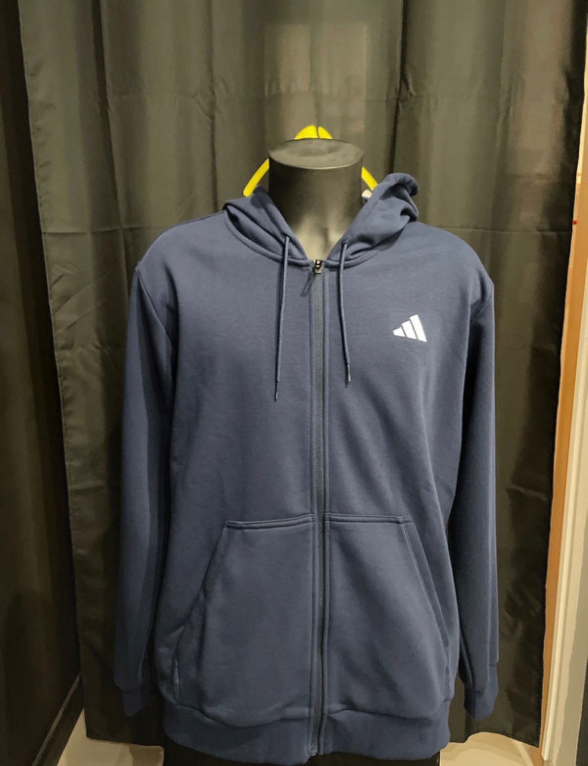 TUTA ADIDAS BLU CON CAPPUCIO