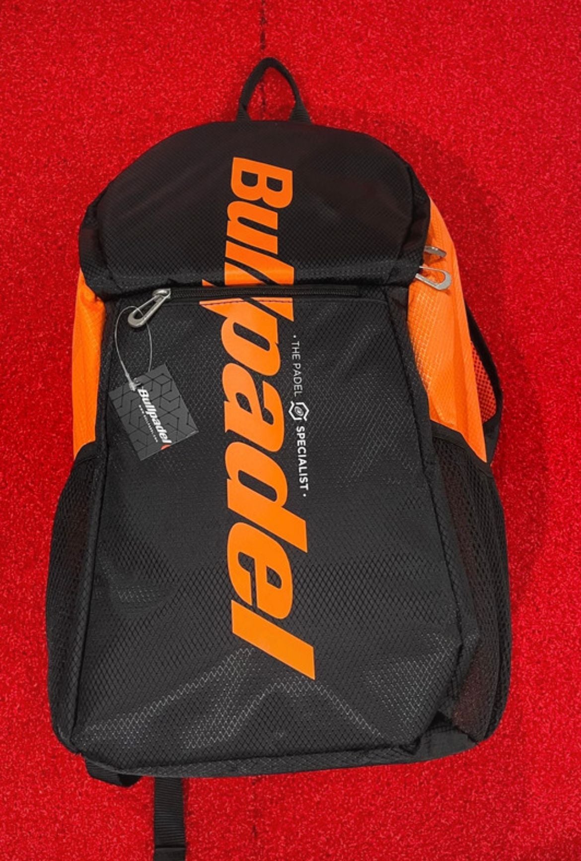 ZAINO BULLPADEL NERO ARANCIONE