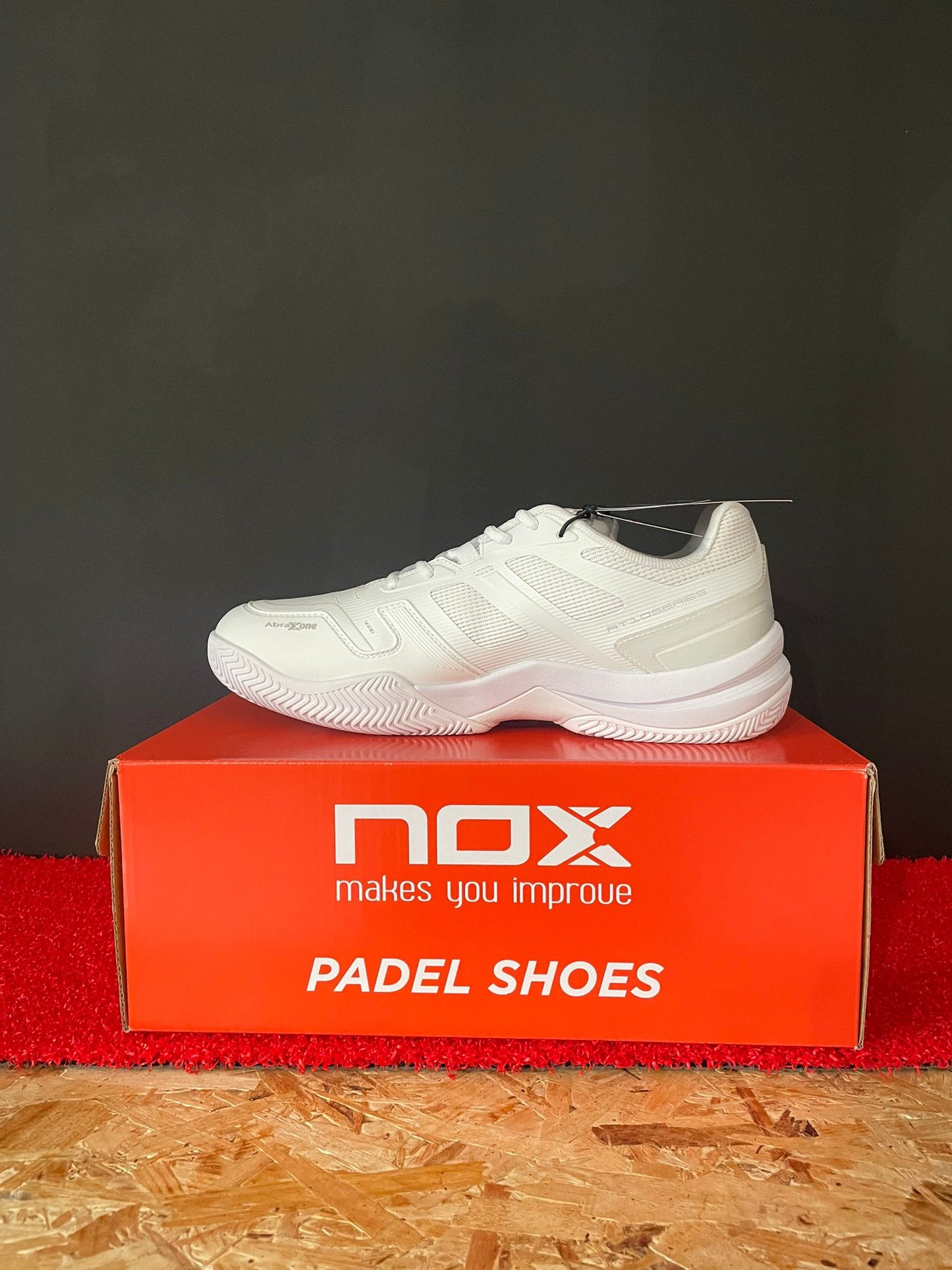 SCARPE NOX AT10 PRO 2026 - BIANCO/GRIGIO