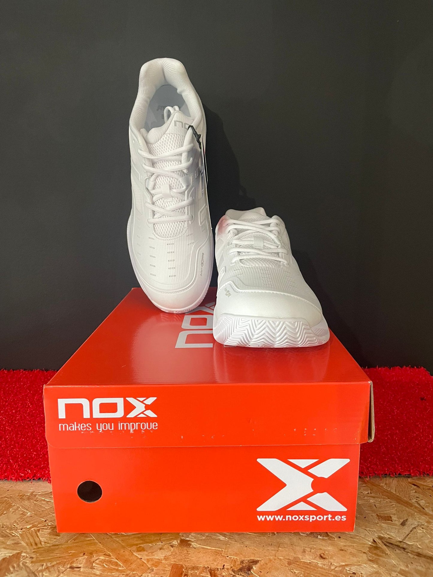 SCARPE NOX AT10 PRO 2026 - BIANCO/GRIGIO
