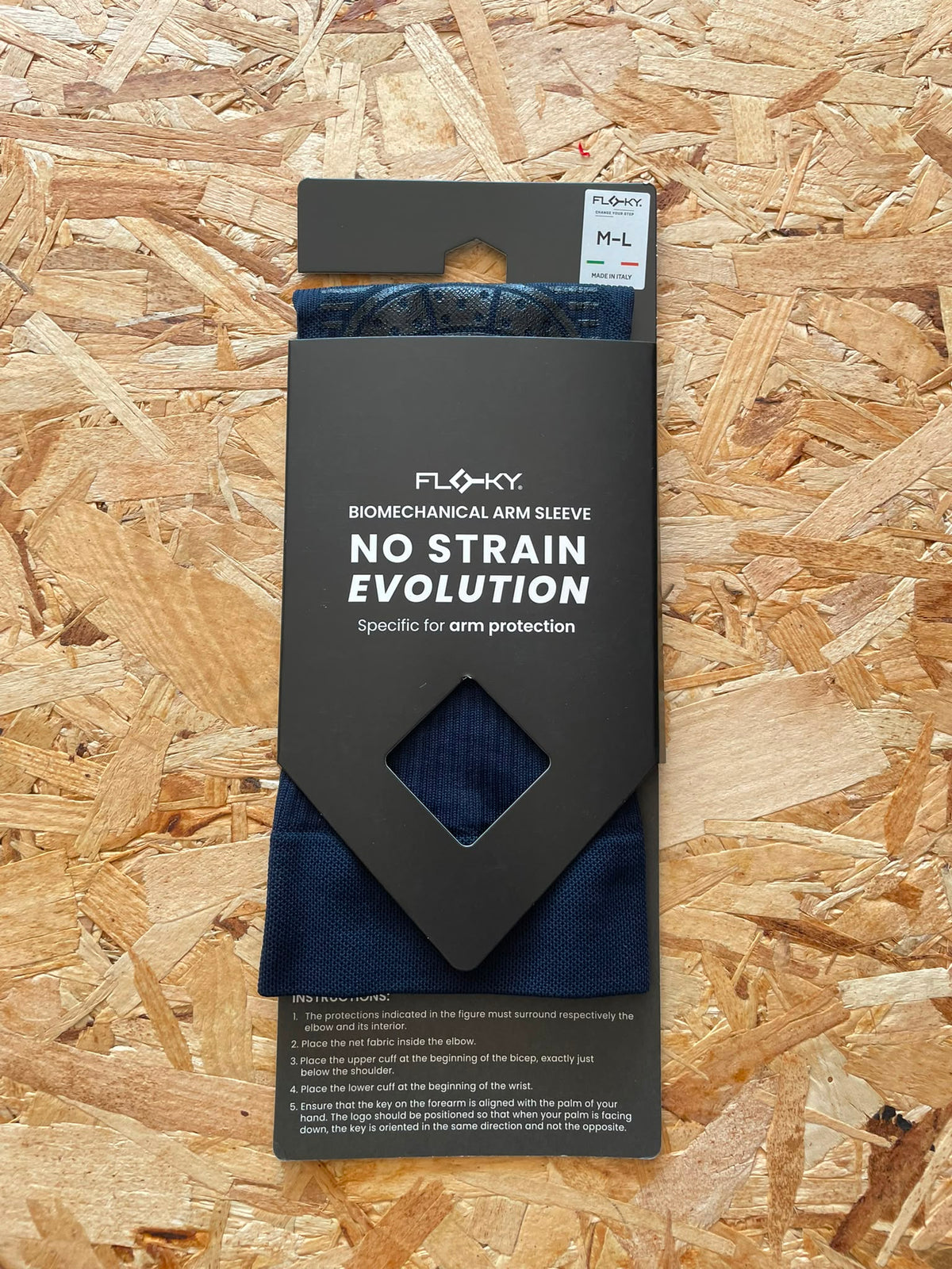 Manicotto Floky NO-STRAIN Evolution blu
